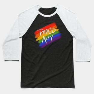 Proud Ally Baseball T-Shirt